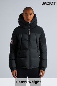 JACK1T Luna Down Hooded Puffer Black Jacket (AV1476) | $540