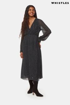 Petite Wrap Midi Long Sleeve Partywear Dresses Next Luxembourg