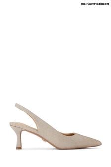 Kurt geiger gold shoes sale