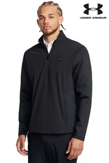 Under Armour Black/Grey Drive Pro Storm Quarter Zip Sweatshirt (AV4640) | $137