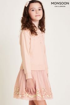 Monsoon Tulle Mesh Midi Partywear Dresses Next Oman