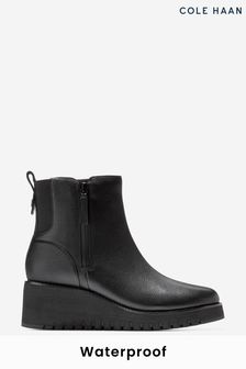 Cole haan women's black boots 2025