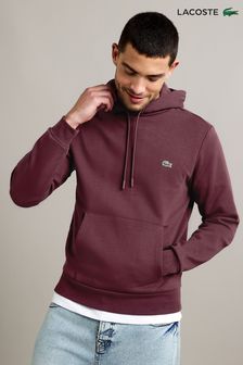 Mens grey lacoste hoodie online