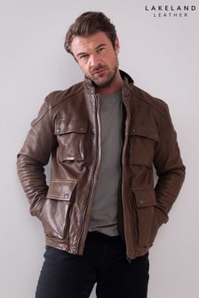 Lakeland Leather Brown Strickton Jacket (AV7110) | $564