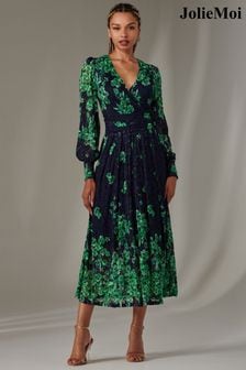 Green Floral Dresses Green Floral Maxi Midi Dresses Next Ireland