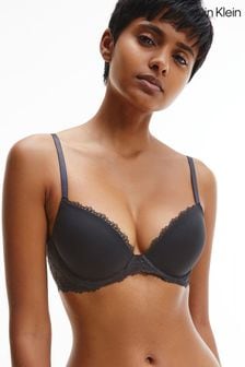 Calvin Klein Black Seductive Comfort Push-Up T-Shirt Bra (AV9105) | $79