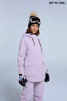 Animal Purple Tignes Womens Snow Jacket (AW0288) | 673 QAR