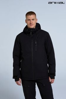 Animal Black Mens Laxx Logo Snow Jacket (AW0351) | €214