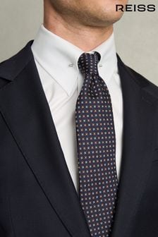 Reiss White Caldwell Regular-Fit Cotton Pin-Collar Shirt (AW1265) | $156