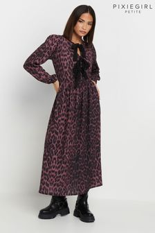 Next red leopard dress online
