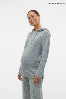 Mamalicious Grey Maternity Soft Hoodie (AW1926) | $62