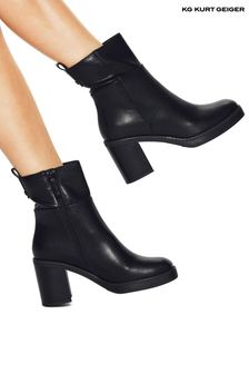 Women s KG Kurt Geiger Black Ankle Casual Boots Next Luxembourg