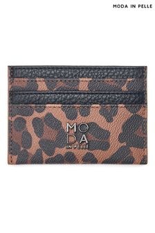 Moda in Pelle Animal Print Ali Cardwallet Card Wallet (AW5101) | $50