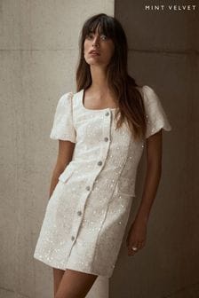 Women s White Shirt Dress Dresses Next Ireland
