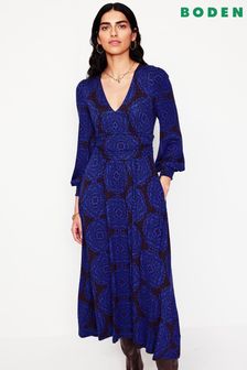 Boden Purple Daphne Jersey Maxi Dress (AW6007) | kr2 060