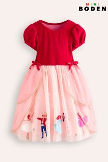 Boden Red Nutcracker Appliqué Dress (AW6014) | $118 - $129