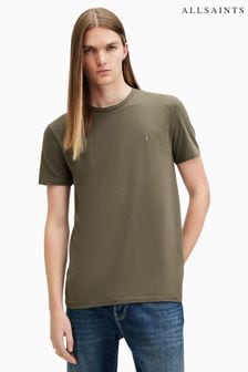 AllSaints Green Tonic Short Sleeve Crew T-Shirt (AW6956) | $55