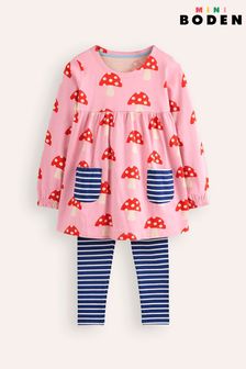 Boden 100% Cotton Print Top And Leggings Set (AW8270) | 200 zł - 235 zł