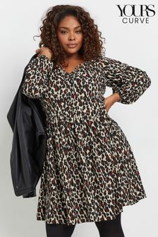 Women s Orange Animal Print Dresses Next Luxembourg