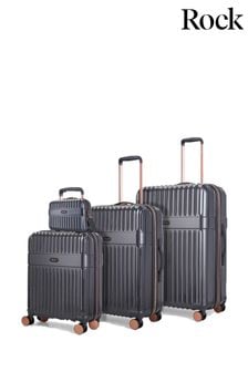 Rock Luggage Selene Black 4pc Suitcases Set (AW9471) | $461