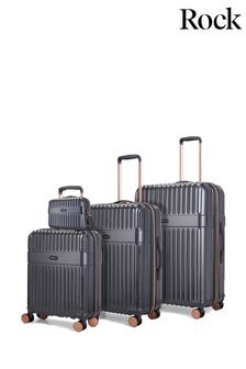 Rock Luggage Selene Black 4pc Suitcases Set (AW9471) | $497