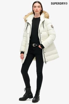 Superdry Everest Mid Faux Fur Puffer Jacket (AW9519) | 230 €