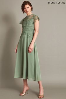Women s Monsoon Partywear Midi Lace Dresses Next United Arab Emirates