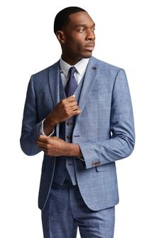 Antique Rogue Blue Hemlock Check Jacket (AY3353) | $248