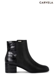 Carvela Callie Ankle Black Boots (AY3841) | $153