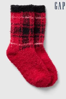 Gap Red Cosy Christmas Socks (Newborn-5yrs) (AY3854) | €4