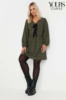 Yours tartan dress top