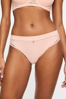 KBX Pink Charlotte Brushed Brazilian Knickers (AY9848) | $21