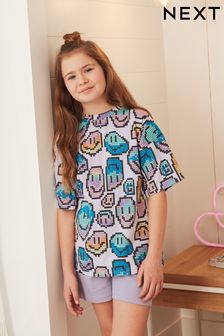Набор из 1 пижамы с шортами (3-16 лет) (AНЖ262) | €11 - €16