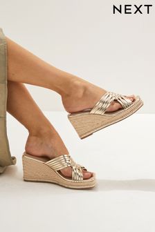 Mules wedges Forever Comfort® weave (AZR236) | €14