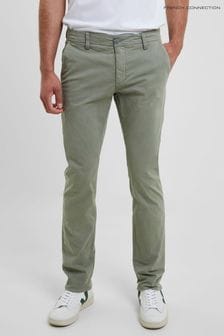 Зеленые стретчевые брюки чинос French Connection (B00278) | €61