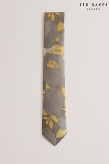 Ted Baker Spikes Camo Floral Silk Tie