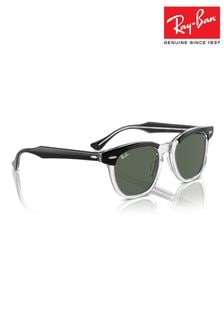 Ray-Ban Junior Rj9098S Square Black Sunglasses (B00536) | Kč3,610