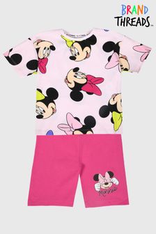 Brand Threads Minnie Mouse Daywear Shorts Set