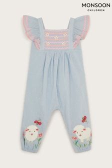 Monsoon Blue Baby Easter Romper (B00688) | 148 QAR - 158 QAR