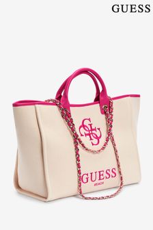 GUESS Gold Canvas Solid Bag (B00909) | R1,870