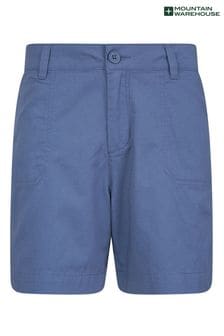 Mountain Warehouse Blue Bayside 100% Organic Cotton Womens Shorts (B01086) | €30