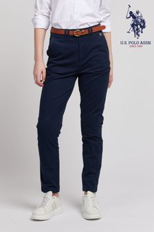 U.S. Polo Assn. Womens Classic Chinos (B01257) | $110