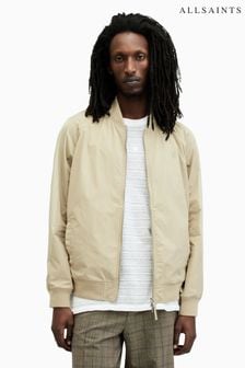 AllSaints Cream Waylan Bomber Jacket (B01309) | $255