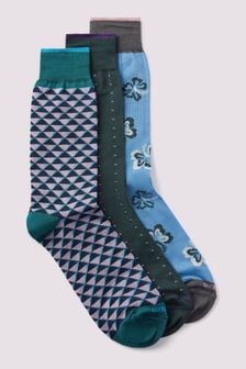 Grün - Duchamp Herren Socken im 3er-Geschenset (B01380) | 77 €
