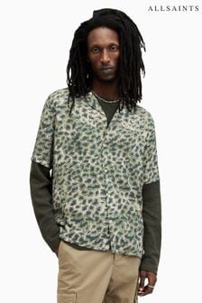 AllSaints Green Underground Shirt (B01407) | LEI 710