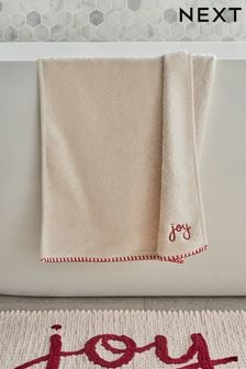 Natural Joy Natural Christmas 100% Cotton Towels (B01635) | kr150