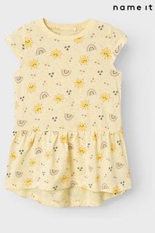 Name It Yellow Printed Dress (B01801) | HK$123