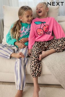 Matching girls pyjamas clearance