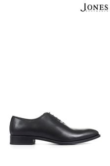 Jones Bootmaker Caspian Wholecut Oxford Leather Black Shoes (B02293) | $254