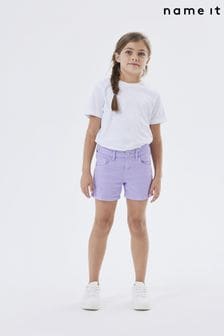 Name It Purple Twist Shorts (B02460) | 115 SAR